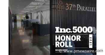 37th Parallel Properties Named to Inc. 5000 List for Fifth Time