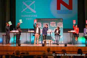 Wahlforum im Vogtland: Fünf Männer und eine angriffslustige Mandatsinhaberin - Freie Presse