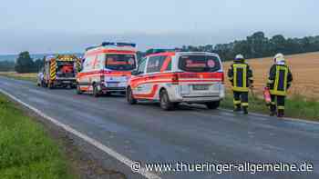 Autofahrer verliert mit über drei Promille bei Tromlitz die Kontrolle - Thüringer Allgemeine