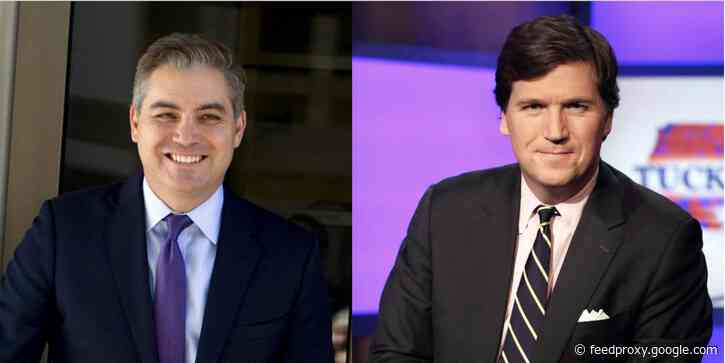 CNN's Jim Acosta calls Tucker Carlson a 'human-manure spreader' for his 'race-baiting' attacks on Afghan refugees