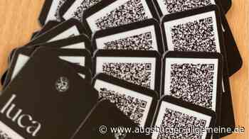 Mit diesem Anhänger können Neu-Ulmer auch ohne Luca-App einchecken - Augsburger Allgemeine