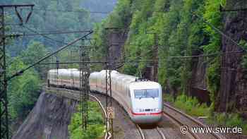 Bauarbeiten: Bahnstrecke Ulm-Stuttgart drei Wochen gesperrt - SWR