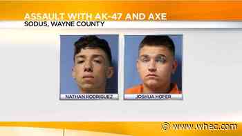 2 Sodus men are facing multiple charges after assault involving AK-47, axe