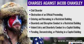 Jan. 6 insurrectionist Jacob Chansley could face approximately 4 years Scott MacFarlane reports - MSNBC