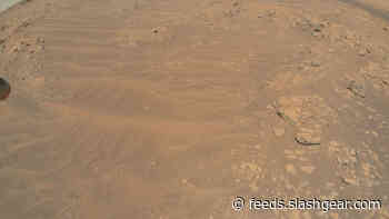 Mars Ingenuity helicopter flew low for its 13th flight