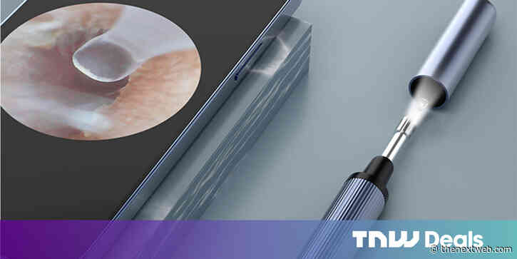 Clean your ears more safely and efficiently with this smart, WiFi-enabled smart ear cleaner, now at just $25.99