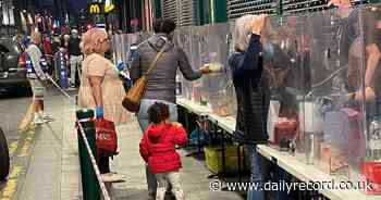 Heartbreaking moment mum and child are handed food parcel at Glasgow soup kitchen - Daily Record