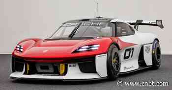 Porsche Mission R concept shows a future for electric GT racing     - Roadshow