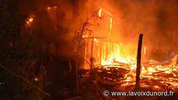 Arras: violent incendie dans une maison abandonnée rue de la République - La Voix du Nord