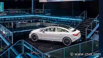 The Mercedes-Benz EQE is a premium electric sedan     - Roadshow