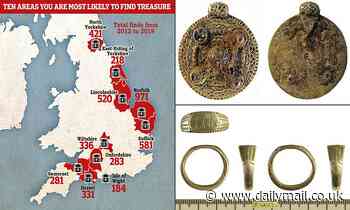 Norfolk, Suffolk and Lincolnshire among the top 10 counties for buried treasure