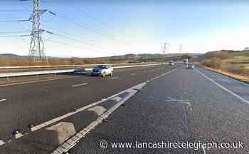 M65 crash driver dies in hospital