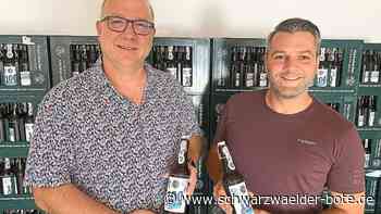 VfB Effringen feiert Jubiläum: Das Alte Sportheim ziert Bierfalschen