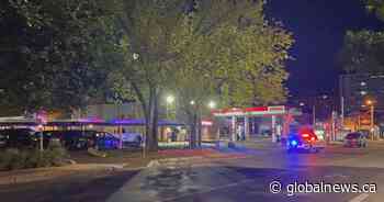 Edmonton police investigate gunfire along Jasper Avenue overnight - Global News