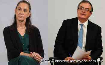 Rumbo a 2024: Sheinbaum lleva ventaja sobre Ebrard - El Sol de Cuernavaca