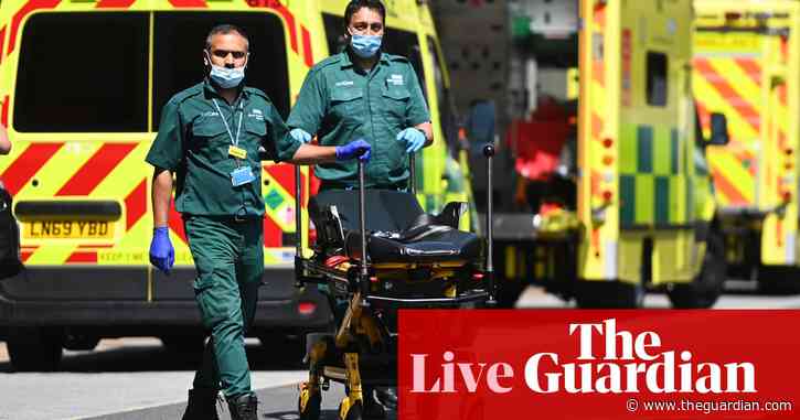 NHS to be given extra £5.4bn over next six months to cover Covid costs and backlog – as it happened