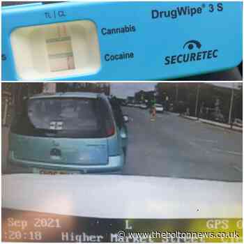 Police stop car in Farnworth after passenger spotted 'smoking joint' - The Bolton News