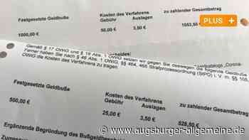Landkreis Augsburg nimmt fast 200.000 Euro mit Corona-Bußgeldern ein - Augsburger Allgemeine