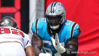 Panthers RG Miller on COVID list, out for Week 1