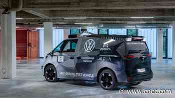 Volkswagen ID Buzz AD has sensors for days     - Roadshow