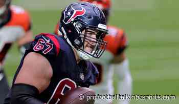 Texans place Charlie Heck on COVID-19 reserve list