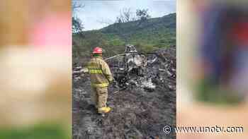 Se desploma avioneta en Atotonilco el Alto; piloto presenta quemaduras - Uno TV Noticias
