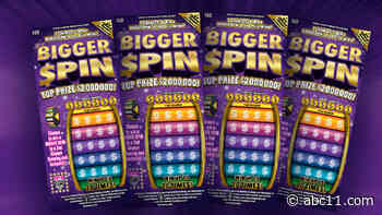 North Carolina lottery BIGGER SPIN scratch-off ticket begins Tuesday, has $2 million prize