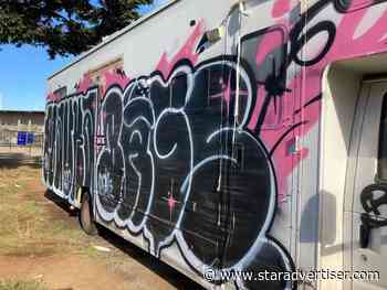 University of Hawaii medical school’s mobile clinic vandalized again; 3rd time in 2021 - Honolulu Star-Advertiser