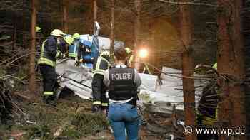 Siegen: Flugzeugabsturz – Polizei geht von Suizid aus - Westfalenpost