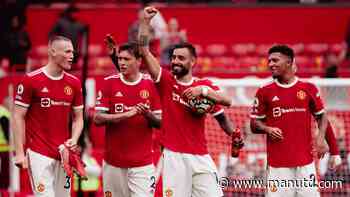 Bruno wins Goal of the Month - Manchester United
