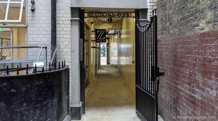 London’s Alleys: Heathcock Court, WC2