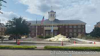 Construction delays for Virginia Beach City Hall, Building 2 at municipal center