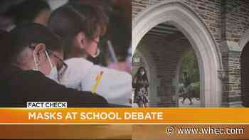 Fact Check: Masks at school debate