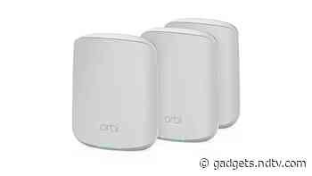 Netgear Orbi RBK353 Wi-Fi 6 Mesh System (AX1800) With 300 Square Metre-Coverage, Up to 1.8Gbps Speed Launched in India