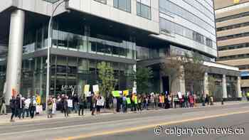 Protesters in Calgary call for boycott of first day of school due to mask mandate - CTV News Calgary