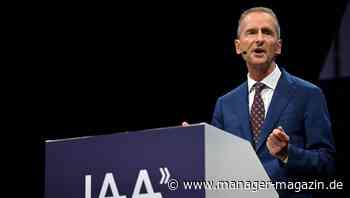 Automesse IAA: Volkswagen, Daimler und andere Hersteller kritisieren Klimapolitik