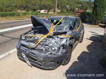 Un automobiliste légèrement blessé dans une collision avec un tracteur dans le Var