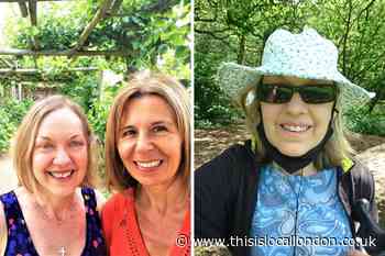 Enfield hospice patient training for London Marathon