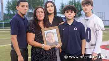 Miami Teen's Football Game Honors Dad Who Died From COVID
