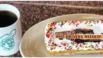 Donuts Delite giving away free 'bus driver donut' Tuesday, makes plea for drivers to apply