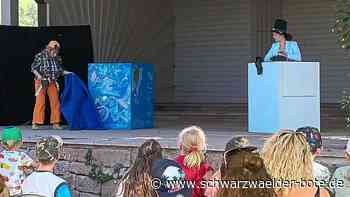 Theater in WIldberg: Kinder fiebern mit den Clowns mit