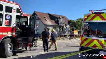 Calgary fire crews on scene of explosion in Bridgeland
