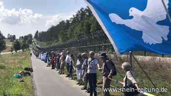 Aktion gegen Atomwaffen: Menschenkette bei Büchel soll Zeichen sein - Rhein-Zeitung