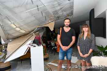 Ravage in net geopende Antwerpse meubelwinkel: “In tien minuten lag het hele plafond beneden”