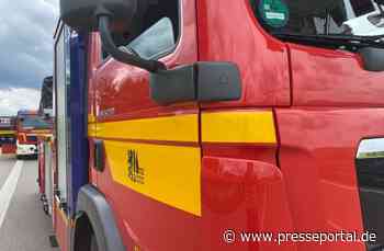 FW Dresden: PKW gerät in Brand - Presseportal.de