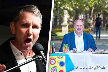 "Typen wie Höcke haben hier nichts zu suchen": Dresden futtert aus Protest gegen die Pegida - TAG24