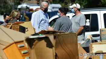Biden points to dangers of climate change on tour of Ida damage in NJ, NY