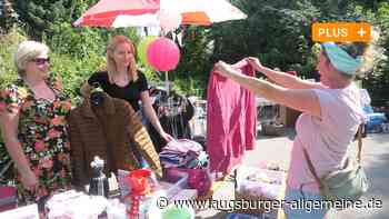 Gute Stimmung und viel Trödel auf dem Flohmarkt in der Kulturfabrik Mindelheim - Augsburger Allgemeine