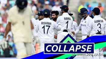 England v India: 'This is happening quickly for India' - England lose four wickets for six runs