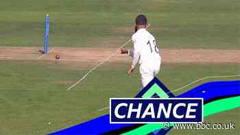 England v India: Moeen Ali misses run-out chance as England hopes fade